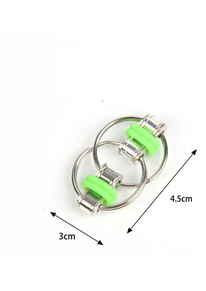 Yeşil Stil ve Oyun Seti Bisiklet Zinciri Fidget Oyuncakları - Türkçe (Yurt Dışından)
