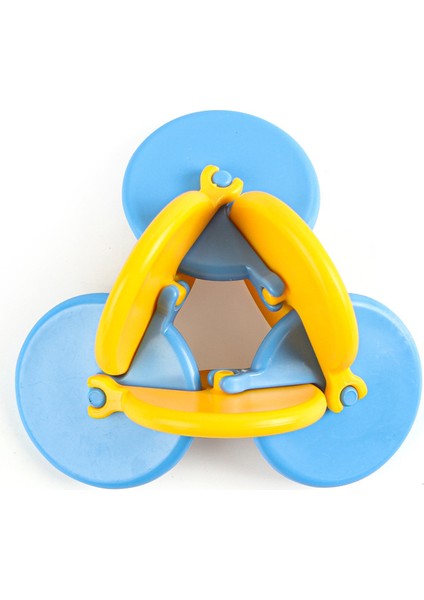 Mavi Sarı Stil Yeni Sonsuz Dönen Çember Edc Kaygı Oyuncaklar Yaratıcı Alan Duyusal Illüzyon Dekompresyon Çocuk Yetişkin Fidget Oyuncakları (Yurt Dışından)
