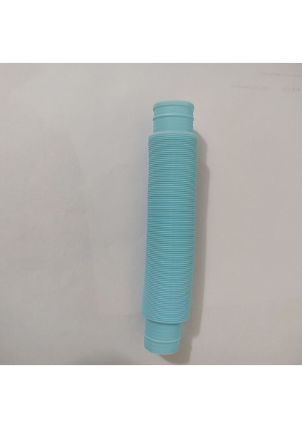 1.9cm Mavi Stil Macaron Renk Duyusal Oyuncak Çocuk Çocuklar Toplama Oyuncak Gerdirme Boruları Boruları Ebeveyn-Çocuk Eğitici Oyuncaklar (Yurt Dışından)