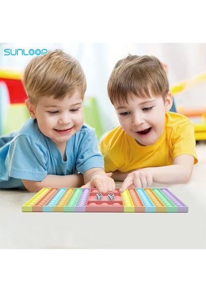 1 Adet Bir Stil Büyük Boyutlu Itme Tahtası Oyunu Xl Dev Zarlı Renkli Parmak Oyuncağı Basit Dimple Çocuklar Için Anti Oyuncak Eğlenceli Hediye Aile Için (Yurt Dışından) fırsatları