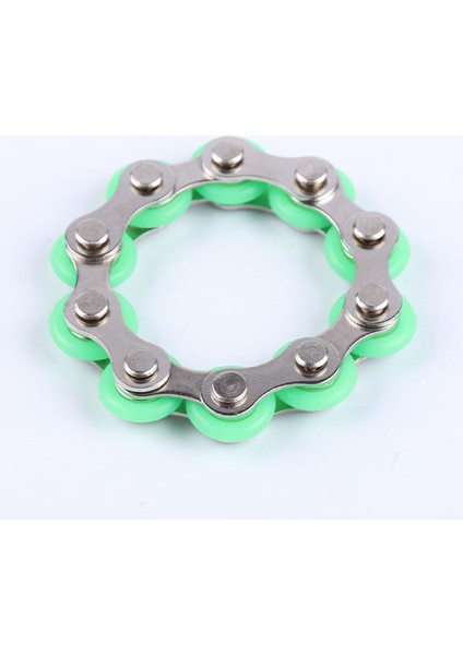 Yeşil Stil Yeni Topu Oyuncak Çocuklar Yetişkin Öğrenci Bisiklet Zinciri Fidget Er Bilezik ve Dikkat Eksikliği Hiperaktivite Bozukluğu Dehb Fidget Oyuncak (Yurt Dışından)