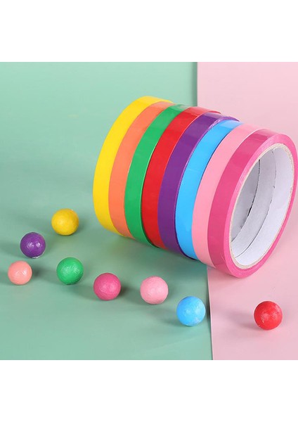 Altın Tarzı 1 Adet Diang Renkli Top Bantlı Yapışkan Top Top Sert Bant Dıy Top (Yurt Dışından) modelleri