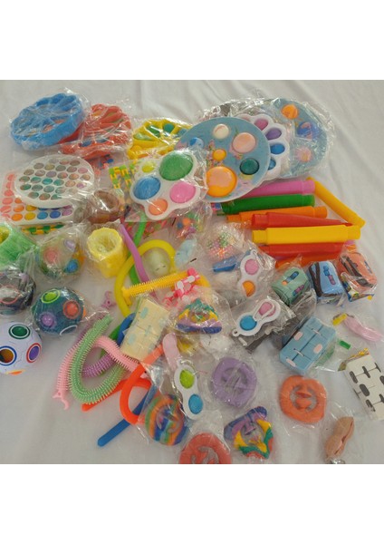 5 Adet 19CM L-Rastgele Stil 2021 Fidget Oyuncaklar Paketi - Oyuncak Seti Mermer Yetişkin Kız Çocuklar Duyusal Oyuncağı Kutusu (Yurt Dışından)