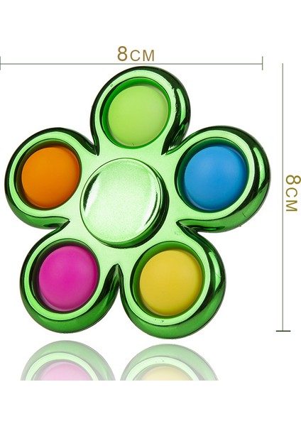 E-5 Stili Yetişkin Çocuklar Için Duyusal Oyuncaklar Için Anti- Basınç Pop Fidget Oyuncak Yastıklı Anahtarlık Basit Dimple Balon Anahtarlık. (Yurt Dışından)