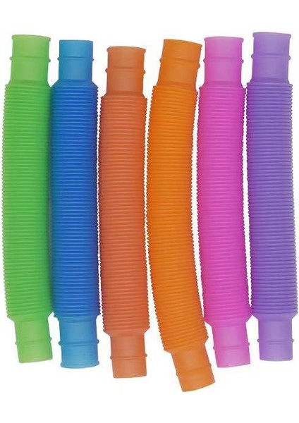 1 Adet Rastgele 2.9cm Tarzı Anti- Esnek Tüpler Makaronlar Luminöz Dalgalı Hava Yolu Oyuncakları Floresan Renk Çocuklar Boru Oyuncaklar Çocuklar Oyuncaklar (Yurt Dışından)