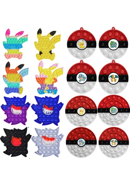 No.93 Tarzı Pokemon Pikachu Squishy Sıkıştırılabilir Oyuncaklar Çocuklar Için Topu - E-Ticaret Başlığı (Yurt Dışından)