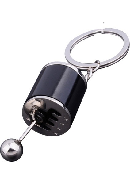 Siyah Stil Metal Anti Anahtarlık Yaratıcı Araba 6 Vites Şanzıman Vites Parmak Oyuncağı Yarış Ayarlama Model Anahtarlık Yenilik Araba Oyuncakları (Yurt Dışından)