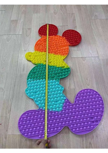 32.5cm Tarzı Dev Pops Büyük Çıkartıcı Itme Kabarcık cm Oyunu Işıltılı Büyük Basit Dimmer Oyuncak Çocuklar Kravat Boyama Oyunu Xxl Oyuncak (Yurt Dışından)