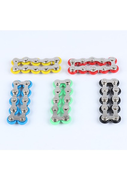 Siyah Stil Yeni Topu Oyuncak Çocuklar Yetişkin Öğrenci Bisiklet Zinciri Fidget Er Bilezik ve Dikkat Eksikliği Hiperaktivite Bozukluğu Dehb Fidget Oyuncak (Yurt Dışından)