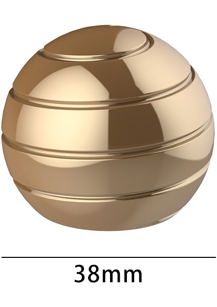 Altın Tarzı Metal Jiro Anti- Döner Parmak Oyuncak Inertial Parmak Ucu Ciro Skatoloji Alüminyum Alaşımlı Yuvarlak Kinetic Metal Top Dekompressiyon Oyuncak (Yurt Dışından) modelleri