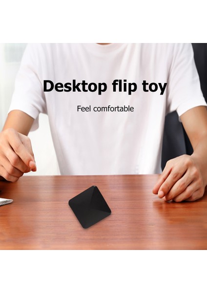 Siyah Stil Ofis Ev Masa Üstü Oyuncak Flipo Flip Masa Metal Parmak Ucu Oyuncakları Yetişkin Çocuk Multi Fonksiyonlu Eğlence (Yurt Dışından) fırsatları
