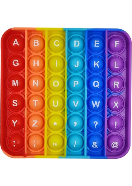 No.14 Tarzı Yaygın Çocuk Oyuncakları: Kabarcık Çilek Renkli Fidget Oyuncakları Anti- Oyuncaklar - Özel Ihtiyaçlar Için Autism Duyusal Oyuncaklar - Çocuk Oyuncakları (Yurt Dışından) modelleri