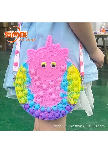 LK-283-42-KIUO Stili Yeni Gelen Silikon Kalem Kutusu Pop It Bozuk Para Cüzdanı Kawaii Basit Cırcır Kırtasiye Çantası Duyusal Bozuk Para Cüzdanı Pop It Dikkat Oyuncağı (Yurt Dışından)