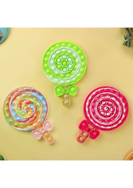 Kola Kupası Tarzı Gökkuşağı Fidget Kabarcık Oyuncak Sıkma Çocuklar Için Basit Dimple Oyuncak (Yurt Dışından)