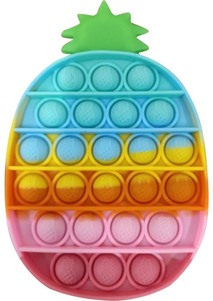 R Stili Çocuklar Için Hediye Olarak Pop Toplu Fidget Oyuncakları El Sıkma Cihazı Masaj Topu Fidget 3D Top Oyuncak (Yurt Dışından)