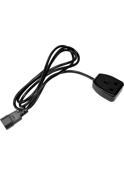 IEC320 C14 - Uk BS1363A Priz Iec C14 Erkek Fiş - Uk 3 Pin Dişi Soket Güç Adaptörü Kablosu Pdu Ups Için (1 8 M) (Yurt Dışından)