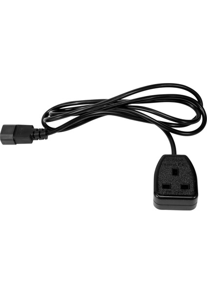 IEC320 C14 - Uk BS1363A Priz Iec C14 Erkek Fiş - Uk 3 Pin Dişi Soket Güç Adaptörü Kablosu Pdu Ups Için (1 8 M) (Yurt Dışından)