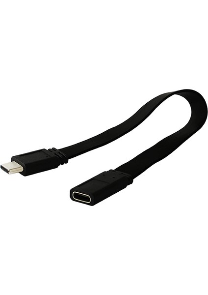 USB C Erkek - Dişi Uzatma Kablosu Kısa USB 3.1 Gen 1 Gen 2 100W Veri Aktarım Uzatma Kablosu (Yurt Dışından)