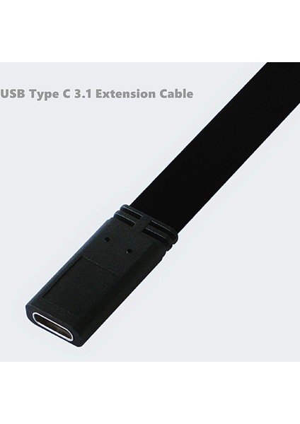 USB C Erkek - Dişi Uzatma Kablosu Kısa USB 3.1 Gen 1 Gen 2 100W Veri Aktarım Uzatma Kablosu (Yurt Dışından) fiyatları