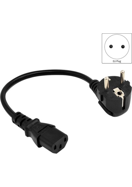 Ab Güç Kablosu Euro Tipi F Schuko Fiş Iec C13 Pc Bilgisayar Monitörü Yazıcı Tv Için Güç Kaynağı Kablosu (1.8m Ab Tak) (Yurt Dışından)