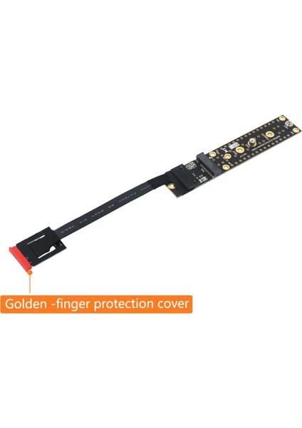 Karta Ekle Ngff M.2 Anahtar Ae Erkek - Anahtar M Dişi Kart Adaptörü Kablolu M2 Key Ae - Nvme 2230 2242 2260 2280 (Yurt Dışından)
