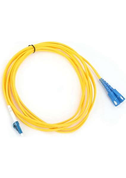 Fiber Optik Kablo Atlama Kablosu Lc/upc'den Sc/upc'ye Tek Modlu Çift Çekirdekli Fiber Optik Iletişim Odası Kablolaması 10M (Yurt Dışından) modelleri