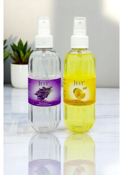 2'li Set Kolonya 200ML ( Lavanta-Limon)