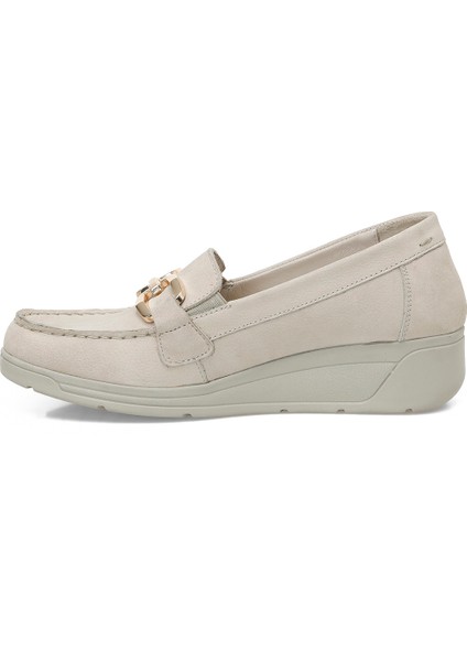 105472.Z5FX Bej Kadın Loafer