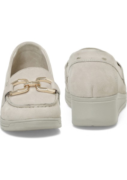 105472.Z5FX Bej Kadın Loafer