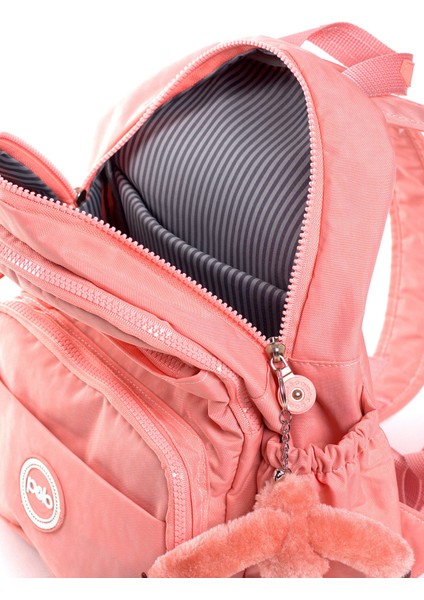 Kadın Günlük Sırt Çantası Su Geçirmez Krınkıl Kumaş, Küçük Boy, Çok Cepli MYP8745 Koyu Mavi indirimleri