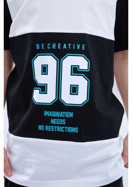 Penye Süprem Baskılı Yazlık Şortlu Takım M00734 Siyah fiyatları