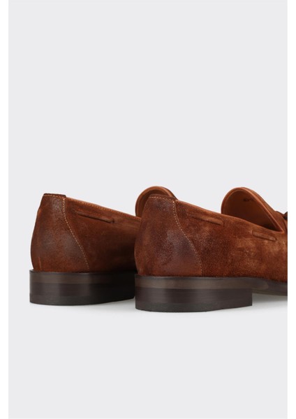 Taba Deri Erkek Klasik Ayakkabı indirimleri