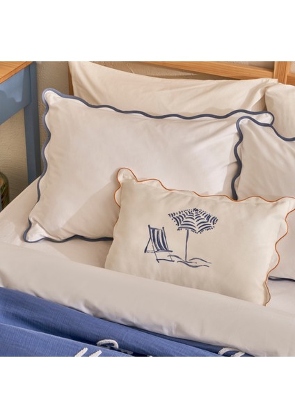 %100 Pamuk Scallop Çift Kişilik Nevresim Takımı Beyaz (200X220 Cm) fiyatları