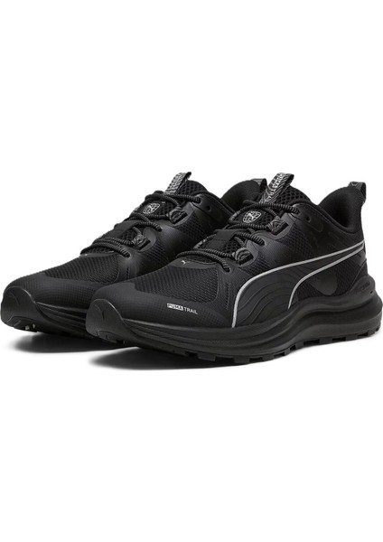 Reflect Lite Trail Running Black Shoes Koşu Ayakkabısı Siyah Gri Swoosh