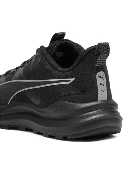 Reflect Lite Trail Running Black Shoes Koşu Ayakkabısı Siyah Gri Swoosh