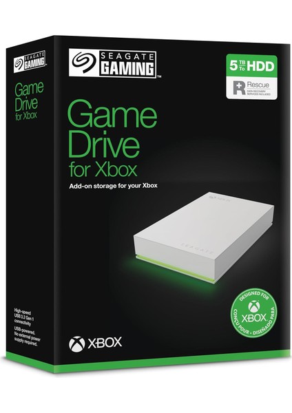 5tb Game Drive 2.5" External HDD Hard Drive Hardisk Xbox One/ Series S ve x Uyumlu
