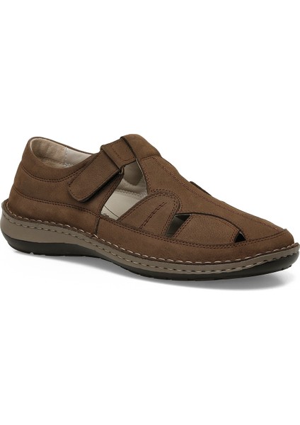 107408N.M 5fx Kahverengi Erkek Comfort Sandalet