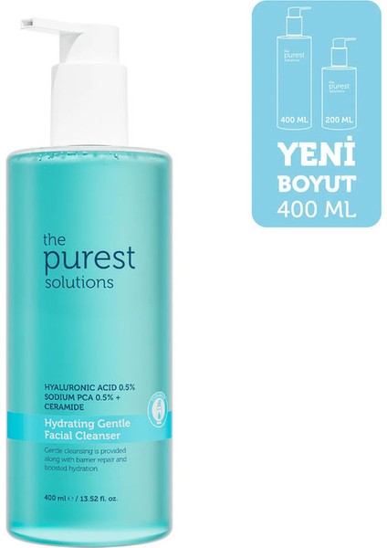The Purest Solutions Hyaluronıc Acıd %0.5 Hydrating Gentle 400ML