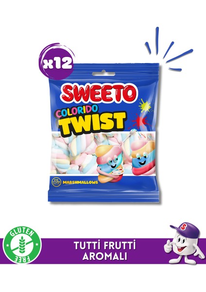 Marshmallow Twist 60GR x 12