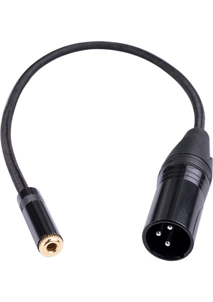 Xlr 3 Pin Erkek Fiş 3 5 mm Trs 1/8 Inç Dişi Stereo Ses Adaptörü Mikrofon Uzatma Kablosu Tel 1 Ayak/ 0 3 M (Yurt Dışından) fiyatları