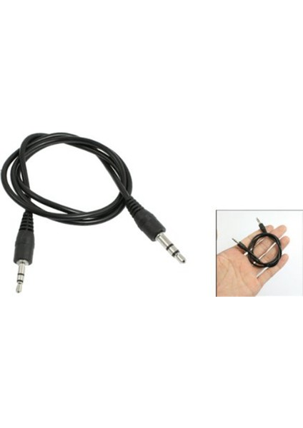 23" Uzun 2 5 mm Erkek - 3 5 mm Erkek Ses Adaptör Kablosu (Yurt Dışından)