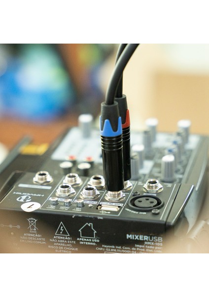 Xlr Dişi - Çift 6.35MM Fiş Erkek Konnektör Ses Kablosu Xlr Dişi - Çift 1/4 Inç Y Splitter Kablo Adaptörü 3 Metre (Yurt Dışından)