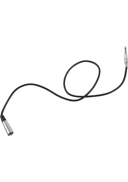 Xlr 3 Pinli Fiş - 6 35MM 1/4 Inç Erkek Mono Jak Fiş Kablosu 1 Metre (Yaklaşık 3 3 Feet) (Yurt Dışından)