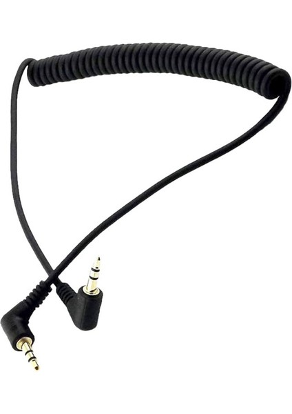 Cep Telefonu Ses Adaptörü 90 Derece Açı 3.5mm Erkekten Erkeğe Stereo Ses Aux Uzatma Kablosu Kablosu Akıllı Telefon Için (Yurt Dışından)