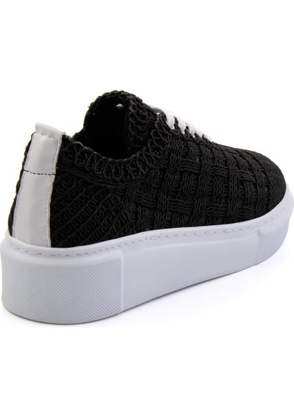 Siyah Leather Kadın Sneaker K01303018616 modelleri