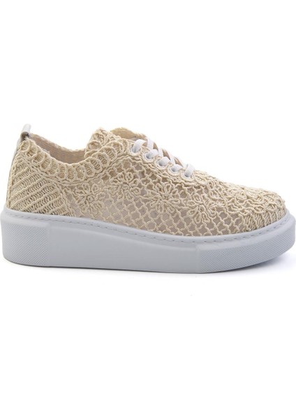 Bej Leather Kadın Sneaker K01303018716