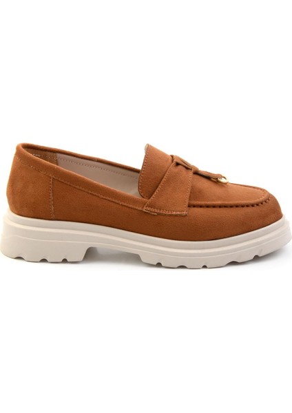 Taba Kadın Loafer Ayakkabı K01997010572