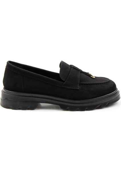Siyah Kadın Loafer Ayakkabı K01997010572