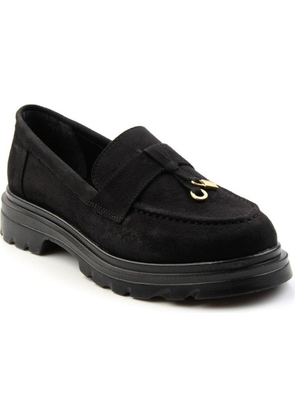 Siyah Kadın Loafer Ayakkabı K01997010572 fiyatları
