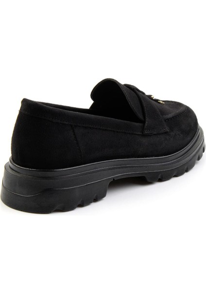 Siyah Kadın Loafer Ayakkabı K01997010572 modelleri
